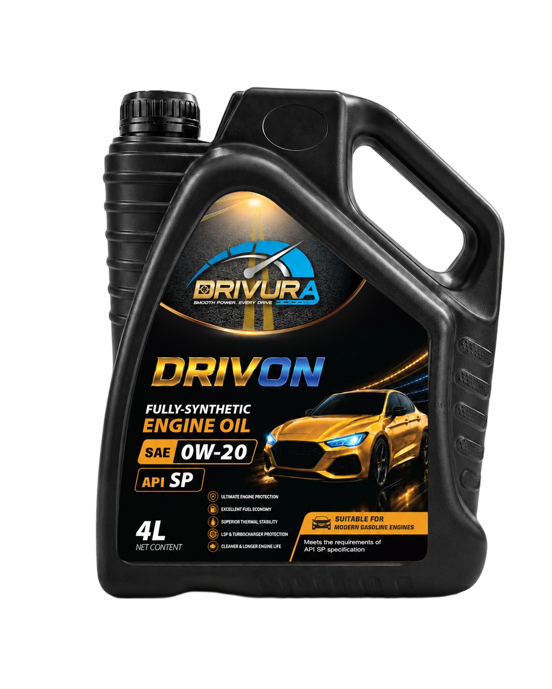 DRIVURA DRIVON Fully Synthetic Engine Oil Can